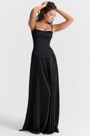 ANABEL BLACK MAXI DRESS